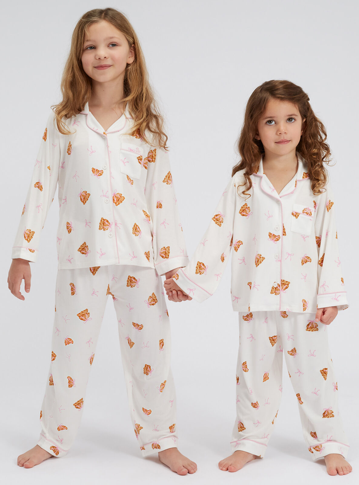 Kids' croissant modal pyjama set | Boux Avenue USA